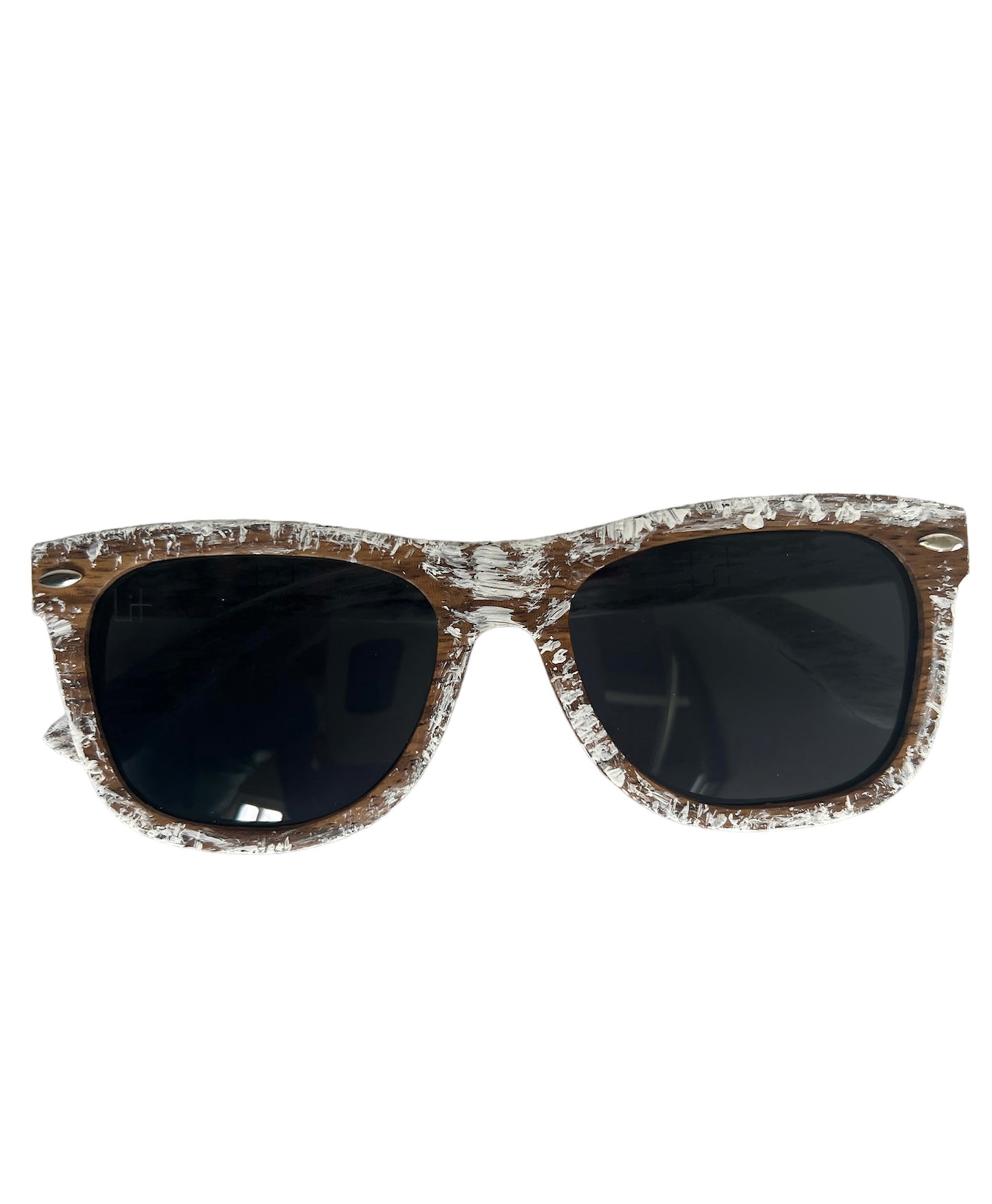 Lit Eyewear Sunglasses- [Distressed White]